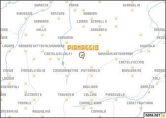 map of Piamaggio