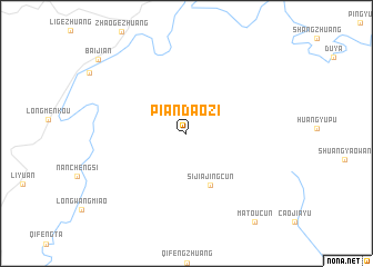 map of Piandaozi