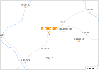 map of Piandian