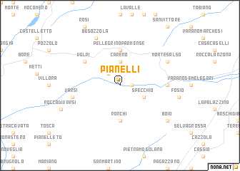 map of Pianelli