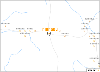 map of Piangou