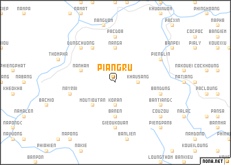 map of Piang Ru