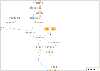 map of Pianma