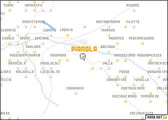 map of Pianola