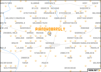 map of Pianowo Bargły