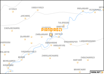 map of Pianqiaozi