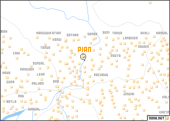 map of Pīān