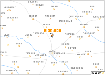 map of Piaojian