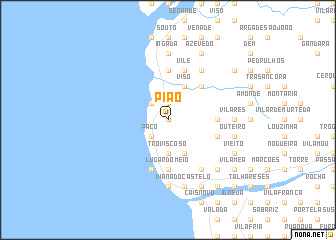 map of Pião