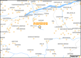 map of Piāranra