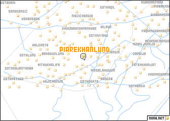 map of Piāre Khān Lund