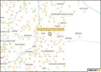map of Piāro Drakhan