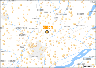 map of Piāro