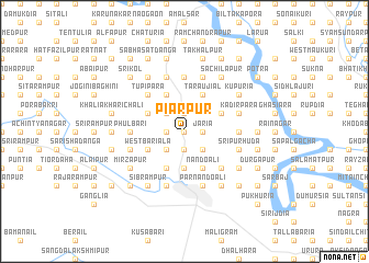 map of Piārpur