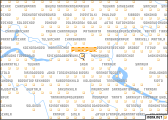 map of Piārpur