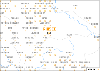 map of Pia Sec