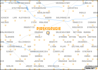 map of Piaski Drugie