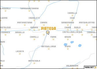 map of Piateda