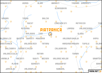 map of Piatra Mică