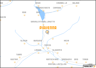 map of Piavenna