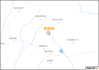 map of Piave