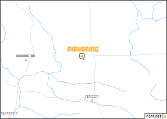 map of Piawaning