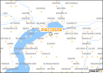 map of Piazzogna