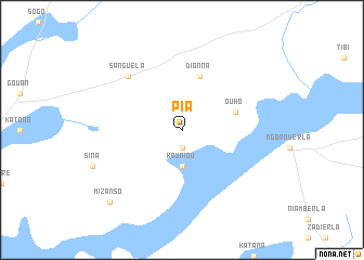 map of Pia