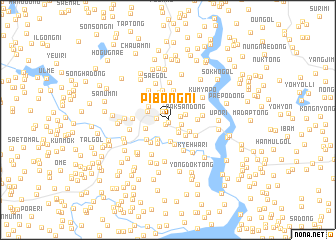 map of Pibong-ni