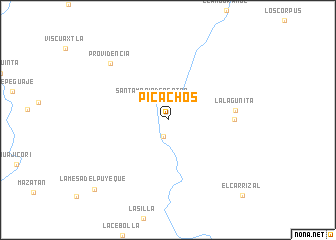 map of Picachos