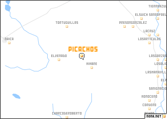 map of Picachos