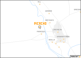 map of Picacho