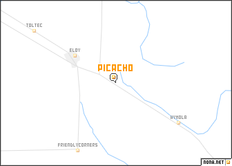 map of Picacho