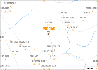 map of Picada