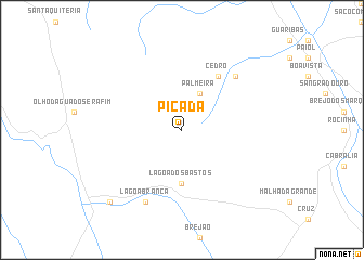 map of Picada