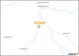 map of Picada