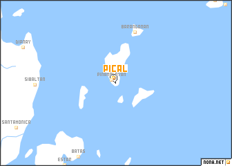 map of Pical