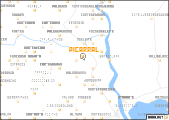 map of Piçarral