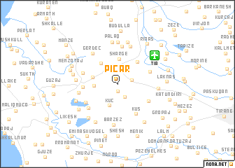 map of Picar