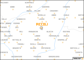 map of Piccoli