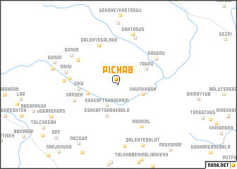 map of Pīchāb