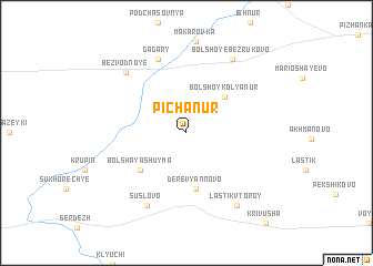 map of Pichanur