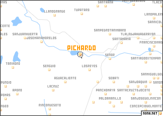 map of Pichardo