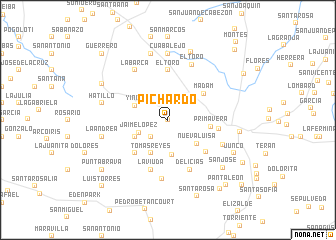 map of Pichardo