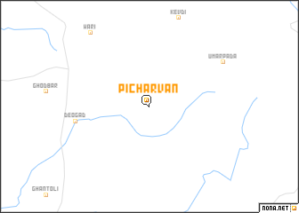 map of Picharvān