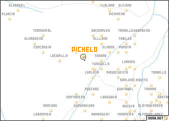 map of Pichelo