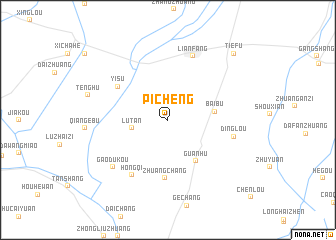 map of Picheng