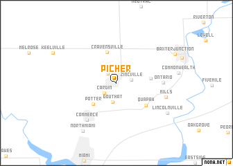 map of Picher