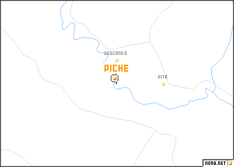 map of Piche