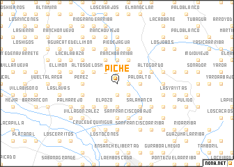 map of Piche